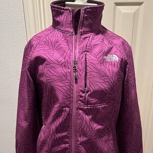 The North Face Womens Jacket Fleece Lined Purple & Pink Size S/P